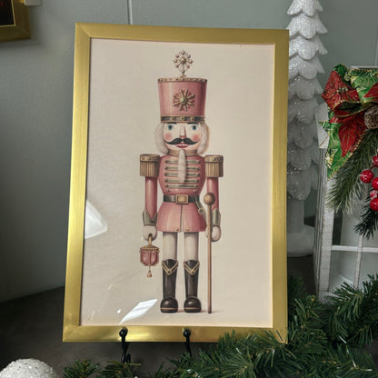 Framed Art • Nutcracker or Christmas Tree