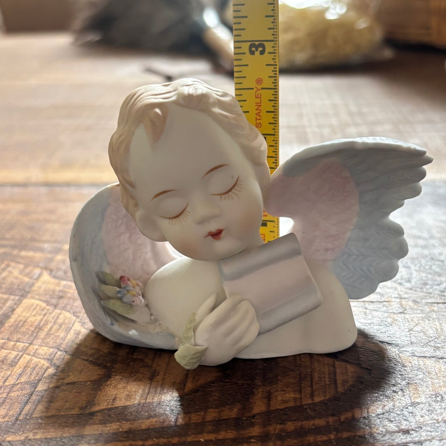 Lefton China 1950’s - Set of 4 Angels with Music Notes