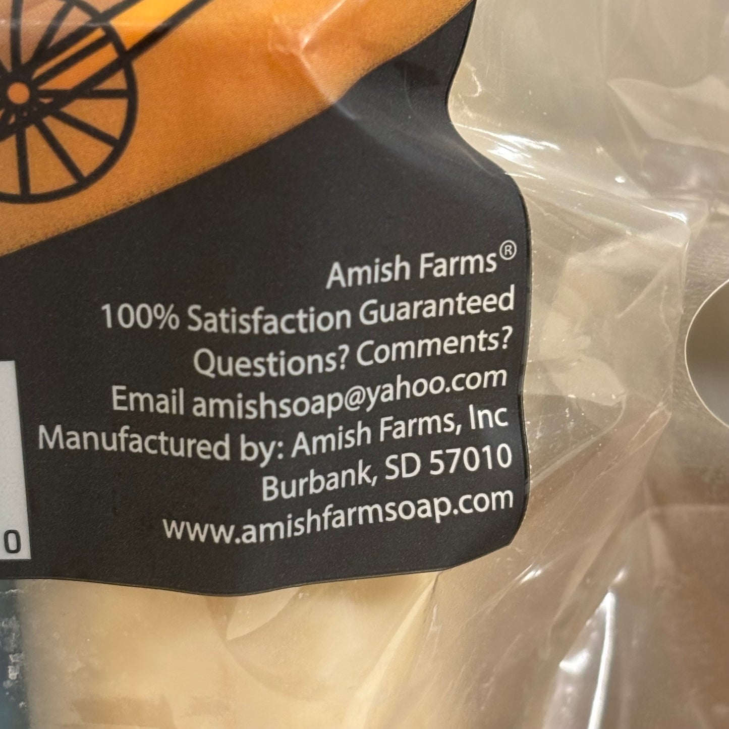 Amish Farms Soap 5-Bar Bag or Single Soap Bar