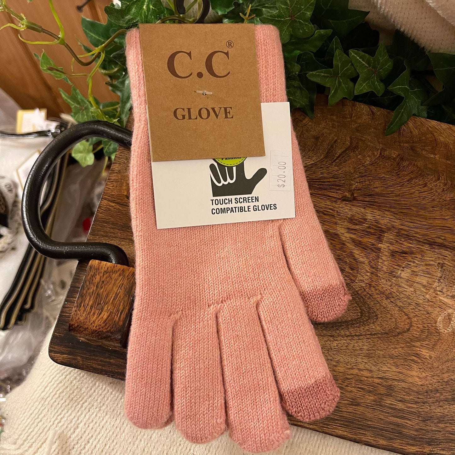 C.C® Recycled Yarn Smart Touch Gloves