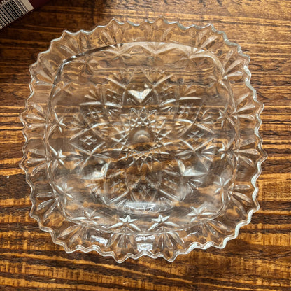 Crystal by Alco Decorative Serving Dish