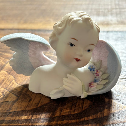 Lefton China 1950’s - Set of 4 Angels with Music Notes