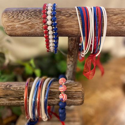 USA Americana Bangle Bracelet Stacks