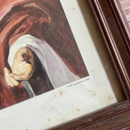 Blessed Virgin Mary 1953 Framed
