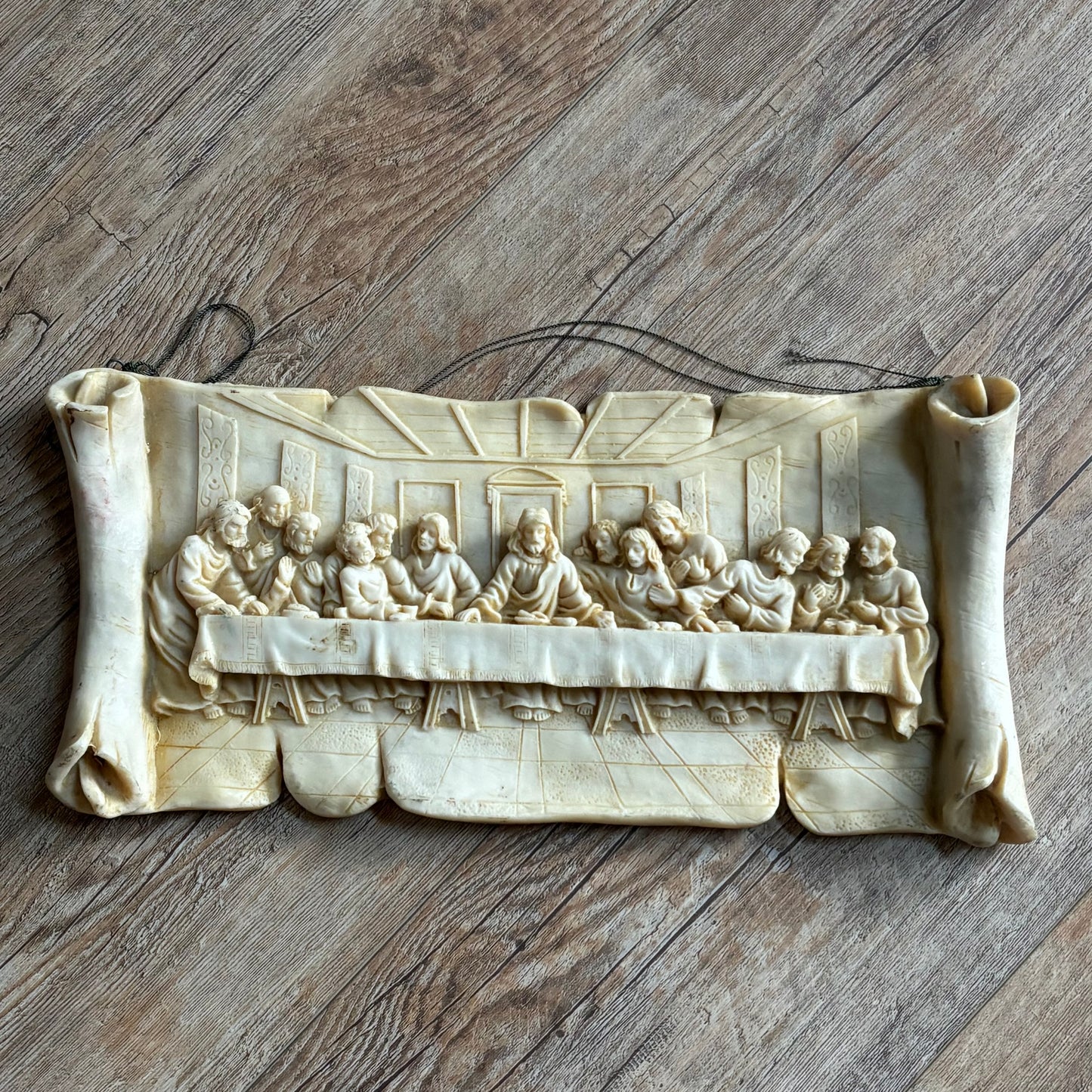 The Last Supper Wall Plaque in Cast Stone