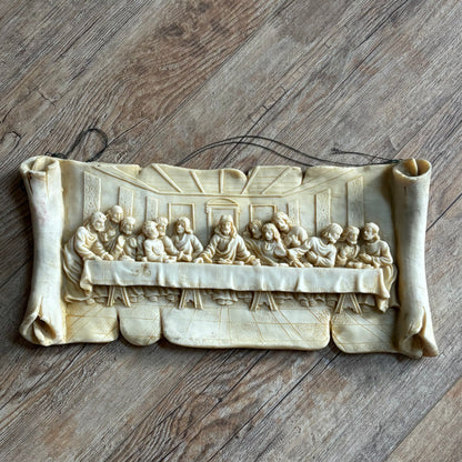 The Last Supper Wall Plaque in Cast Stone