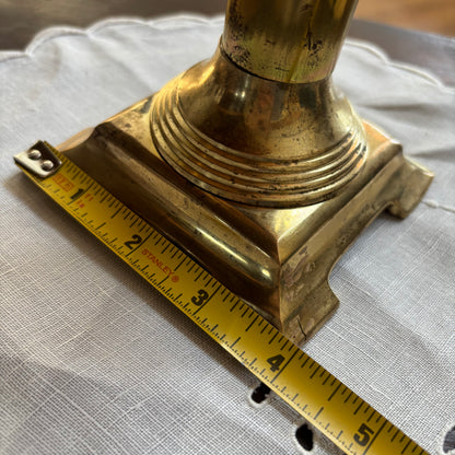 Brass Candlestick 14” Tall