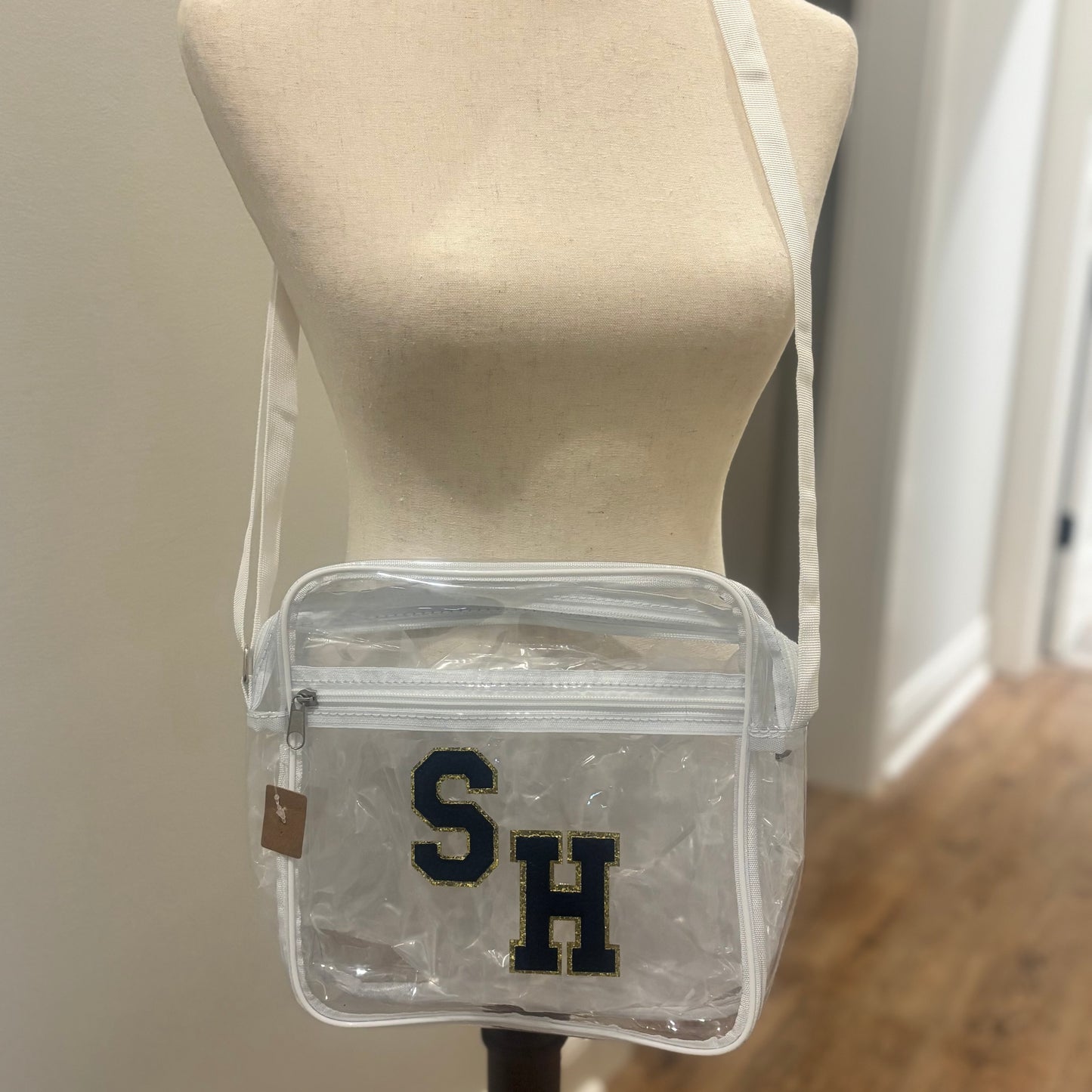 Stadium Bags: Clear Crossbody Purse • SHS