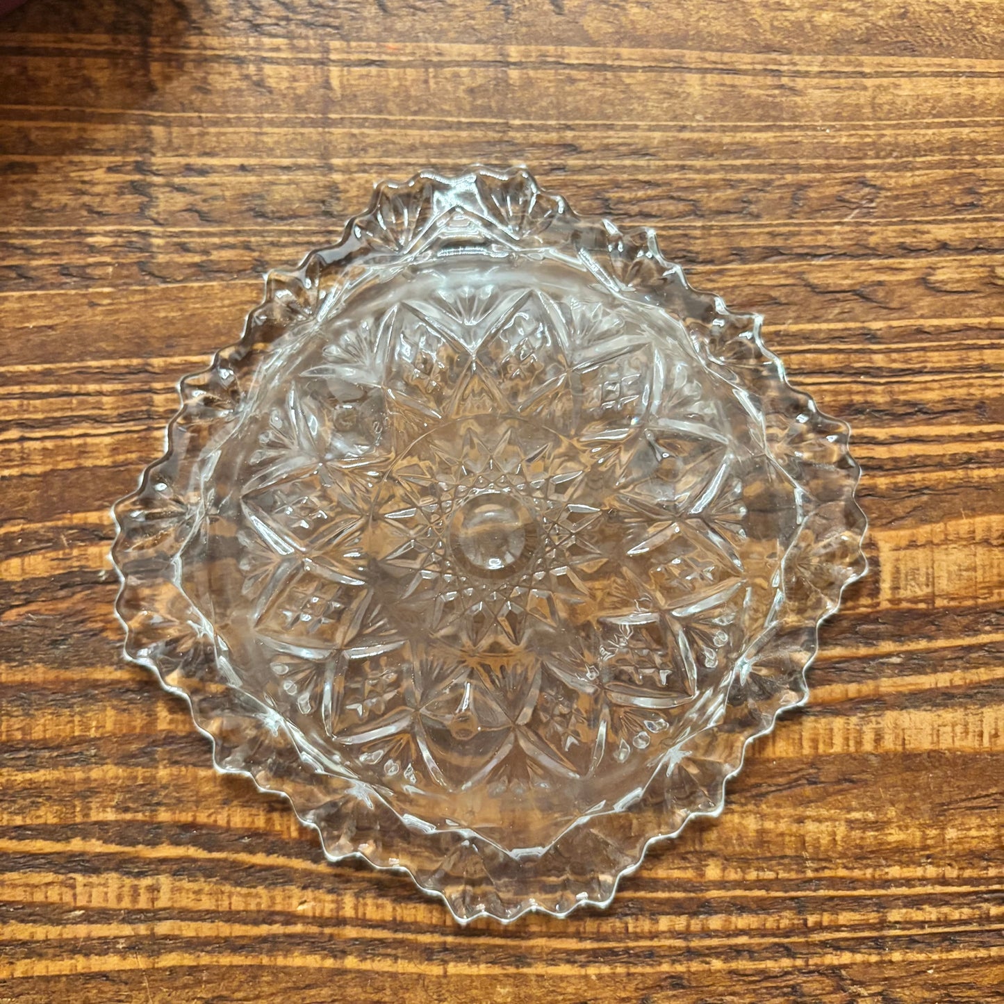 Crystal by Alco Decorative Serving Dish