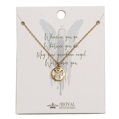 Guardian Angel Necklace Gold 16" * Guardian Angel Bracelet