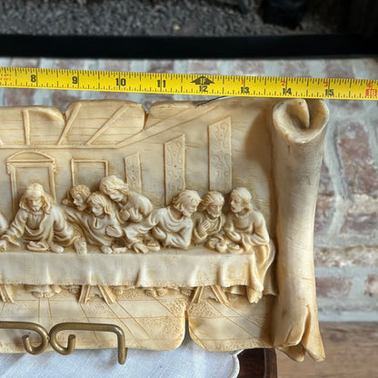 The Last Supper Wall Plaque in Cast Stone