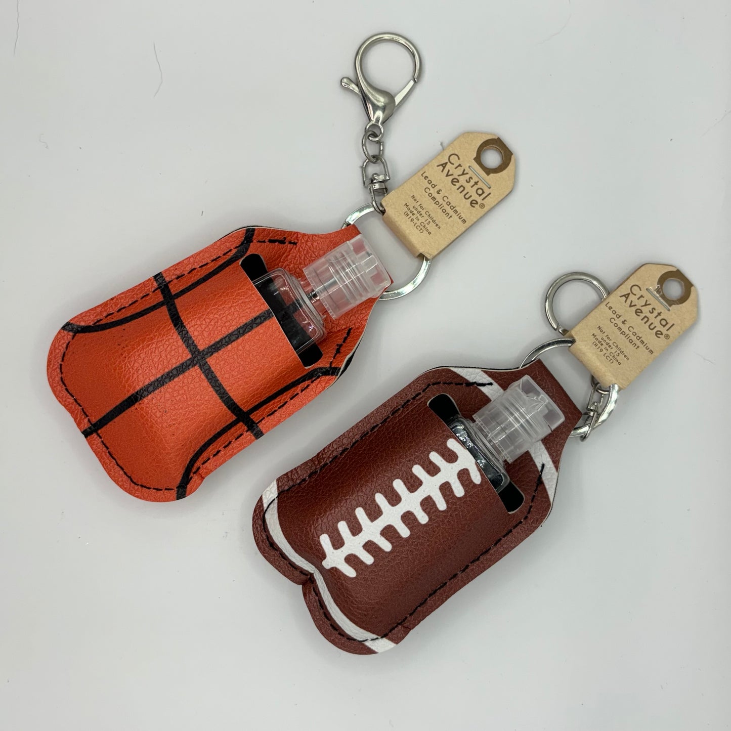 Sports Print Hand Sanitizer Holder