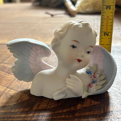 Lefton China 1950’s - Set of 4 Angels with Music Notes