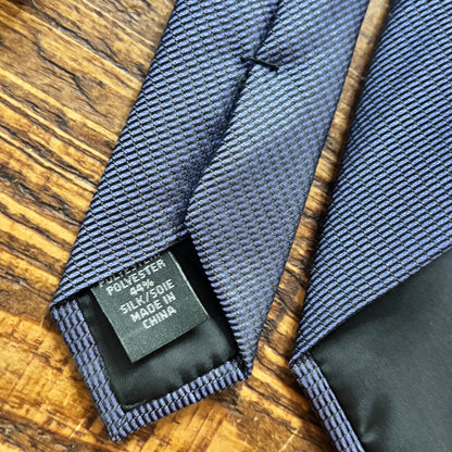 Calvin Klein Blue Necktie Duo - Solid and Striped
