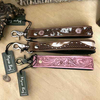 Myra Bag Genuine Leather Keychain