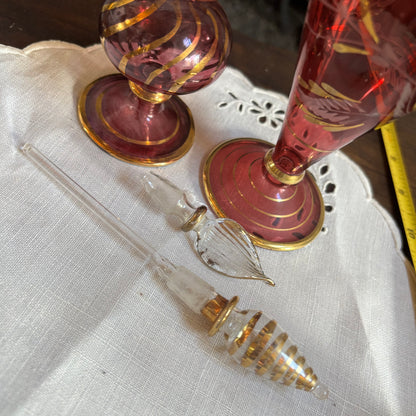 Egyptian Perfume Bottles • Vintage