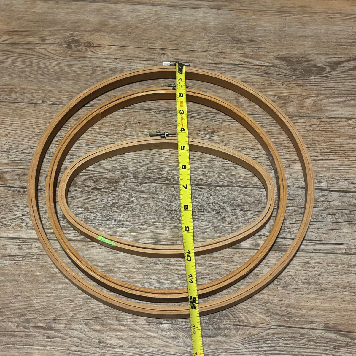 Vintage Embroidery Hoops  Set of 3