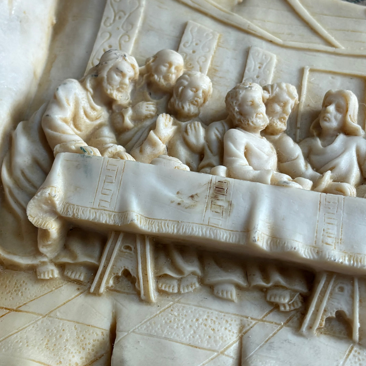 The Last Supper Wall Plaque in Cast Stone