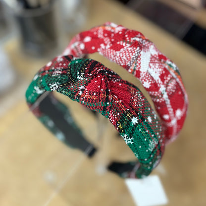 Christmas Top Knot Headband for all Ages