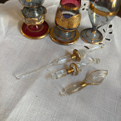 Egyptian Perfume Bottles • Vintage