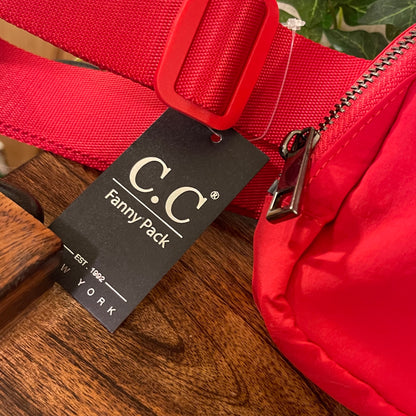 C.C® Cross Body Waterproof Fanny Belt Sling Bag
