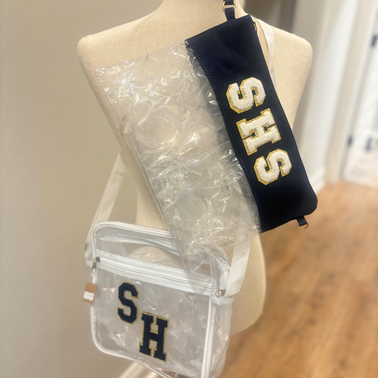 Stadium Bags: Clear Crossbody Purse • SHS