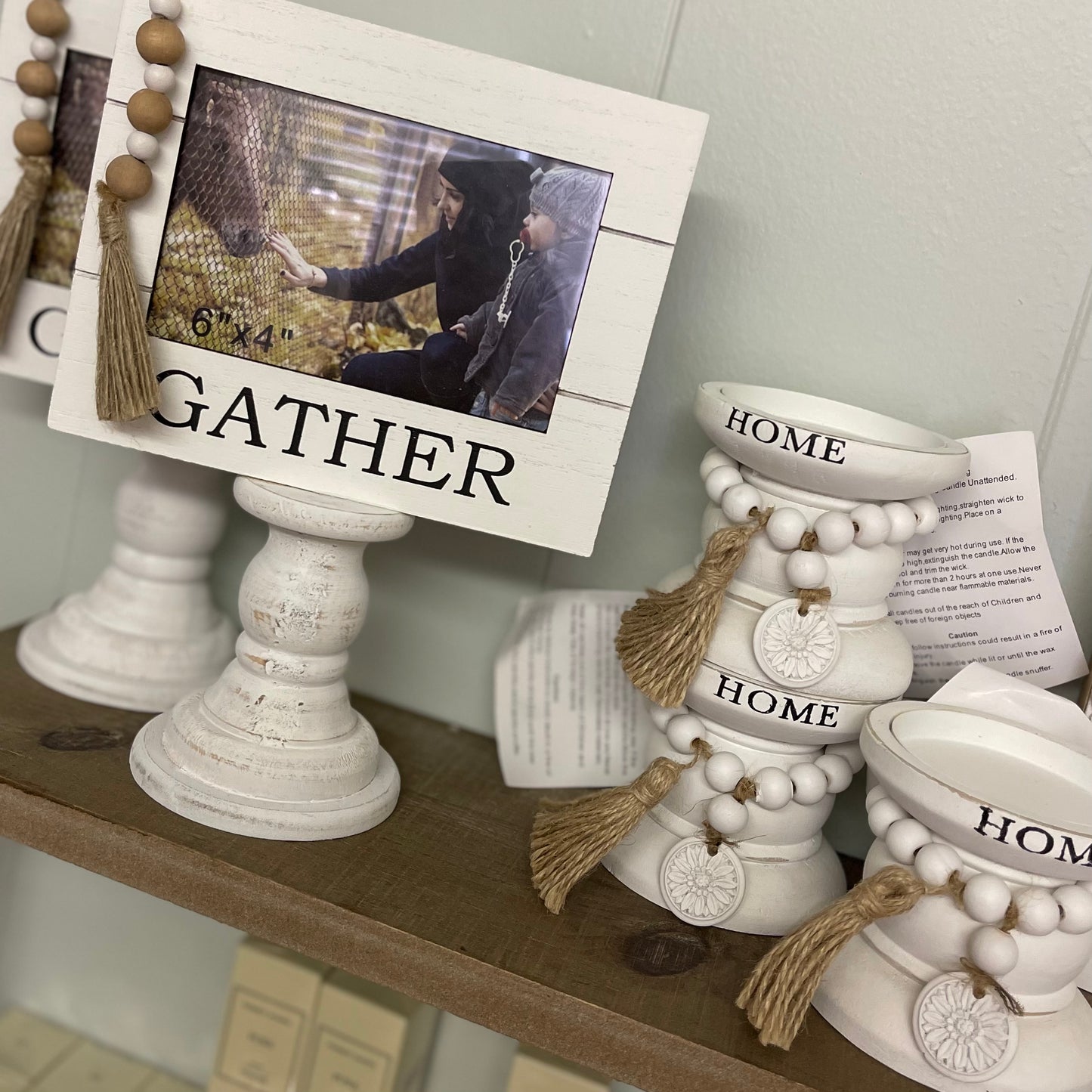 Gather 6x4 Frame or Home Candle Holder