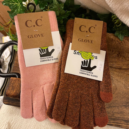 C.C® Recycled Yarn Smart Touch Gloves