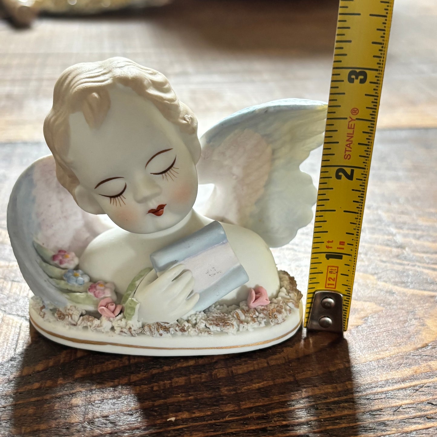 Lefton China 1950’s - Set of 4 Angels with Music Notes
