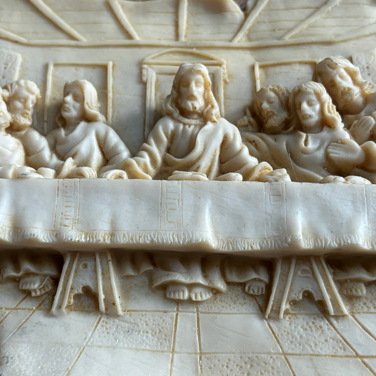 The Last Supper Wall Plaque in Cast Stone