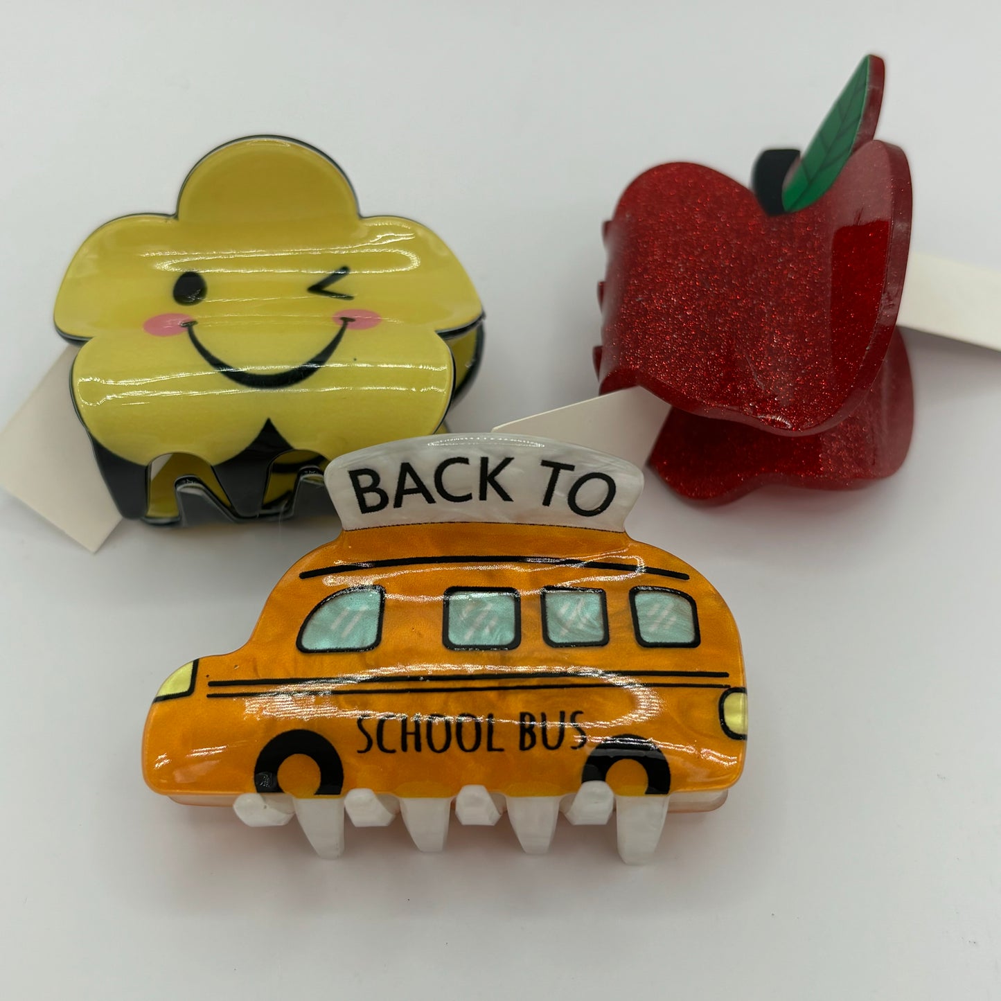 Back to School Hair Claw Bundle