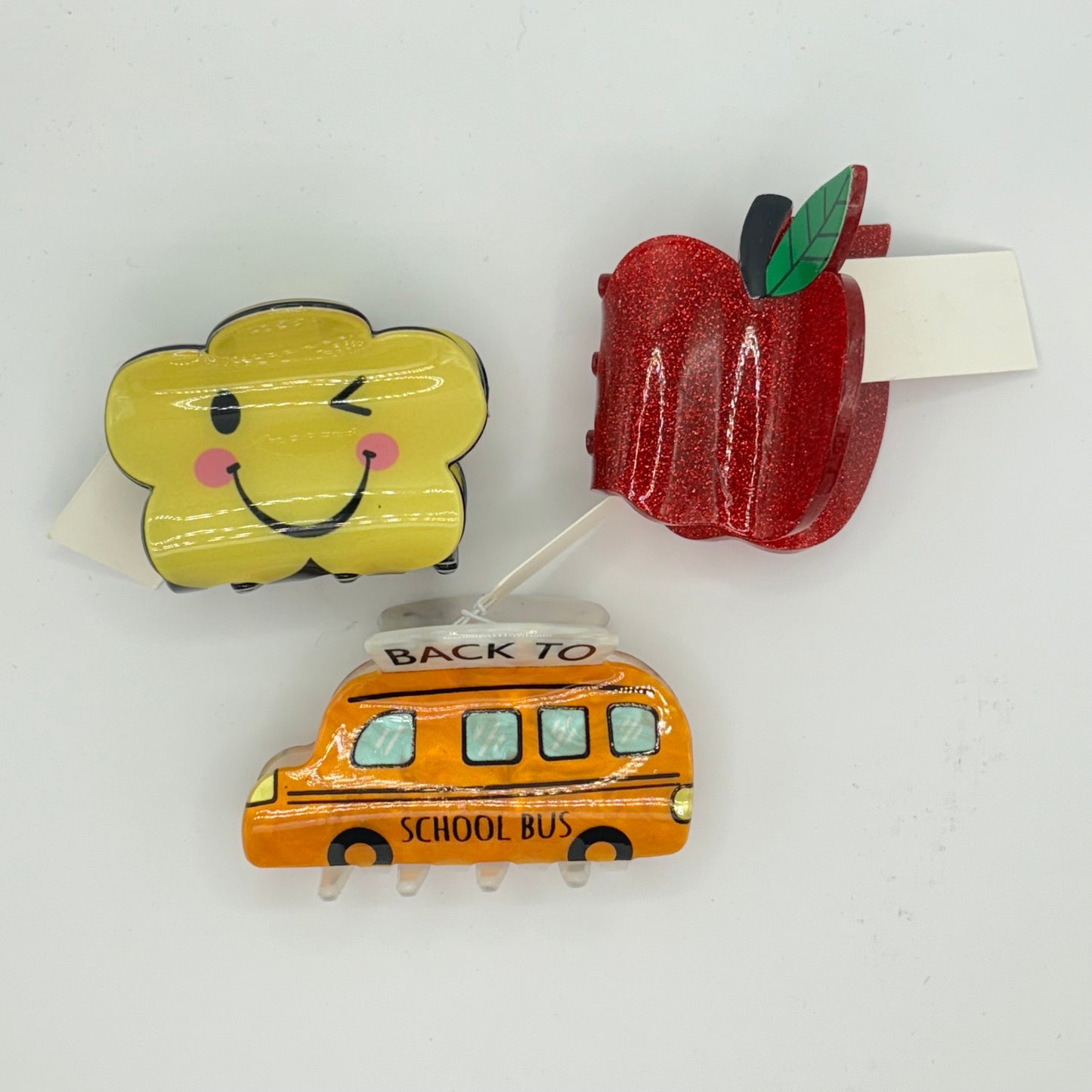 Back to School Hair Claw Bundle