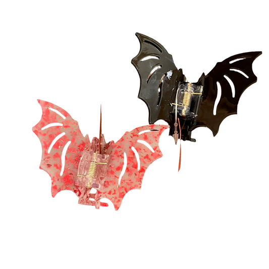 Halloween Hair Claw Clip • Bats