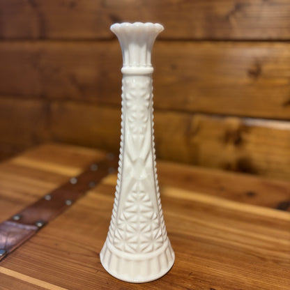 Milk Glass Bud Vases