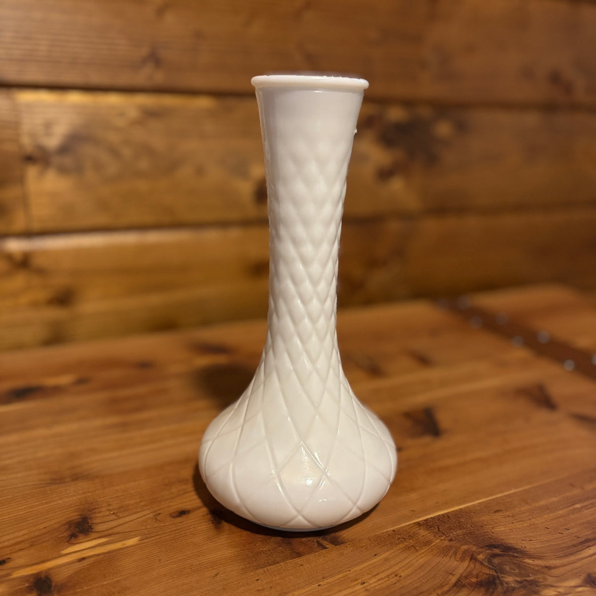 Milk Glass Bud Vases