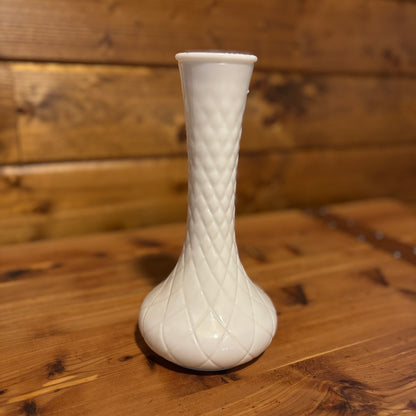 Milk Glass Bud Vases