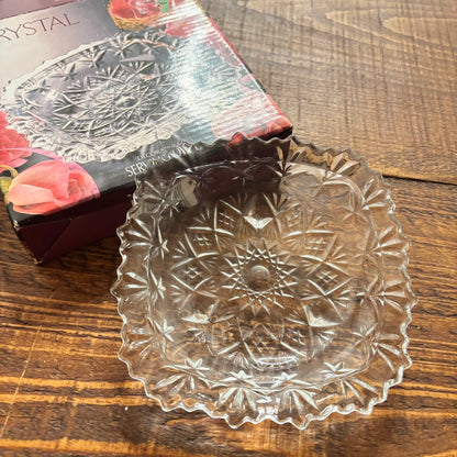 Crystal by Alco Decorative Serving Dish