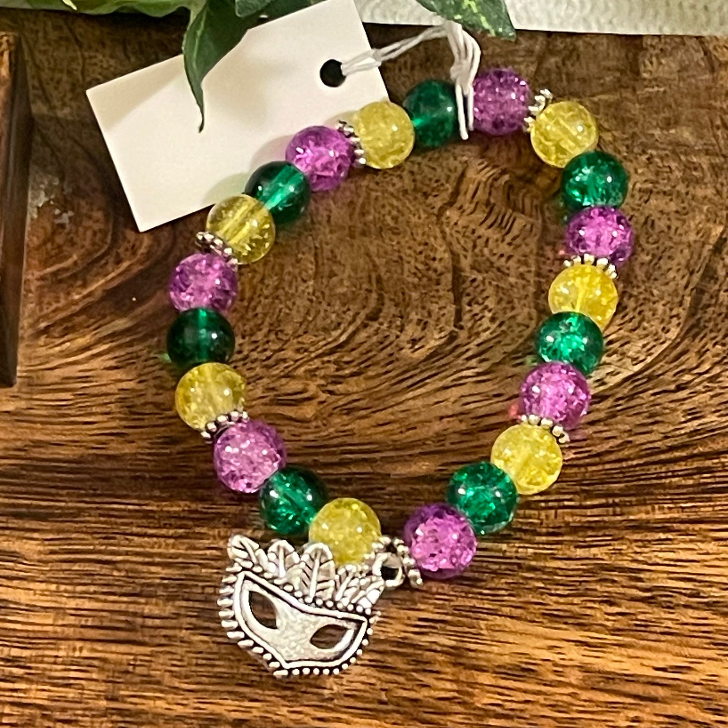 Girls Mardi Gras Bracelet