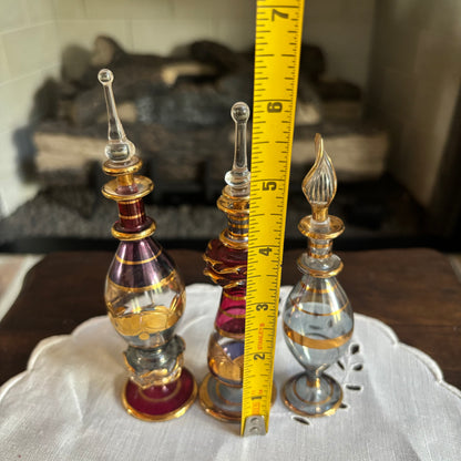 Egyptian Perfume Bottles • Vintage