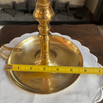 Solid Brass Chamberstick