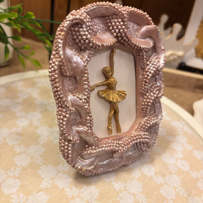 Ballerina in Pink Frame