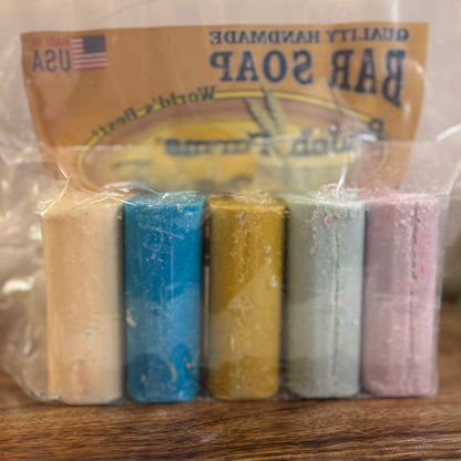 Amish Farms Soap 5-Bar Bag or Single Soap Bar