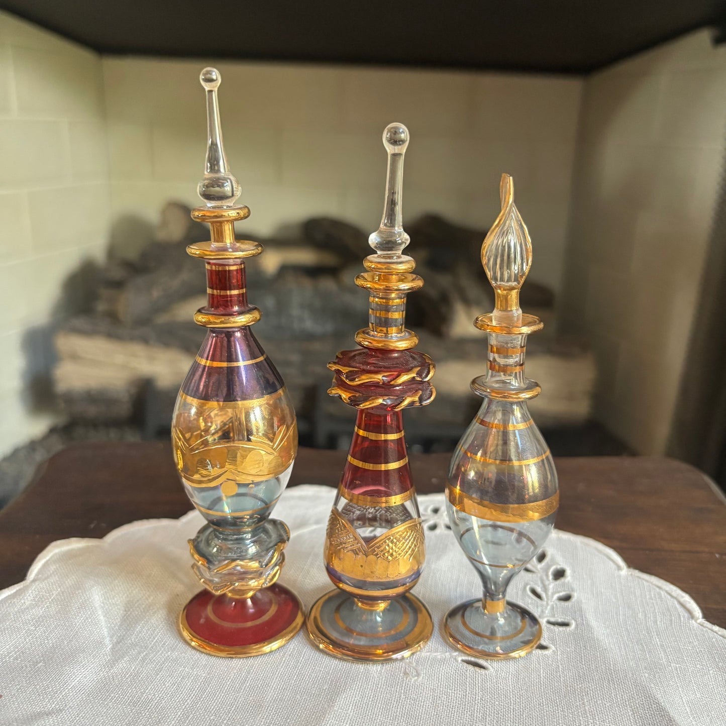 Egyptian Perfume Bottles • Vintage