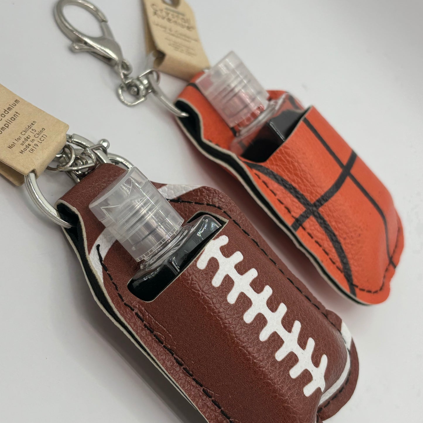 Sports Print Hand Sanitizer Holder