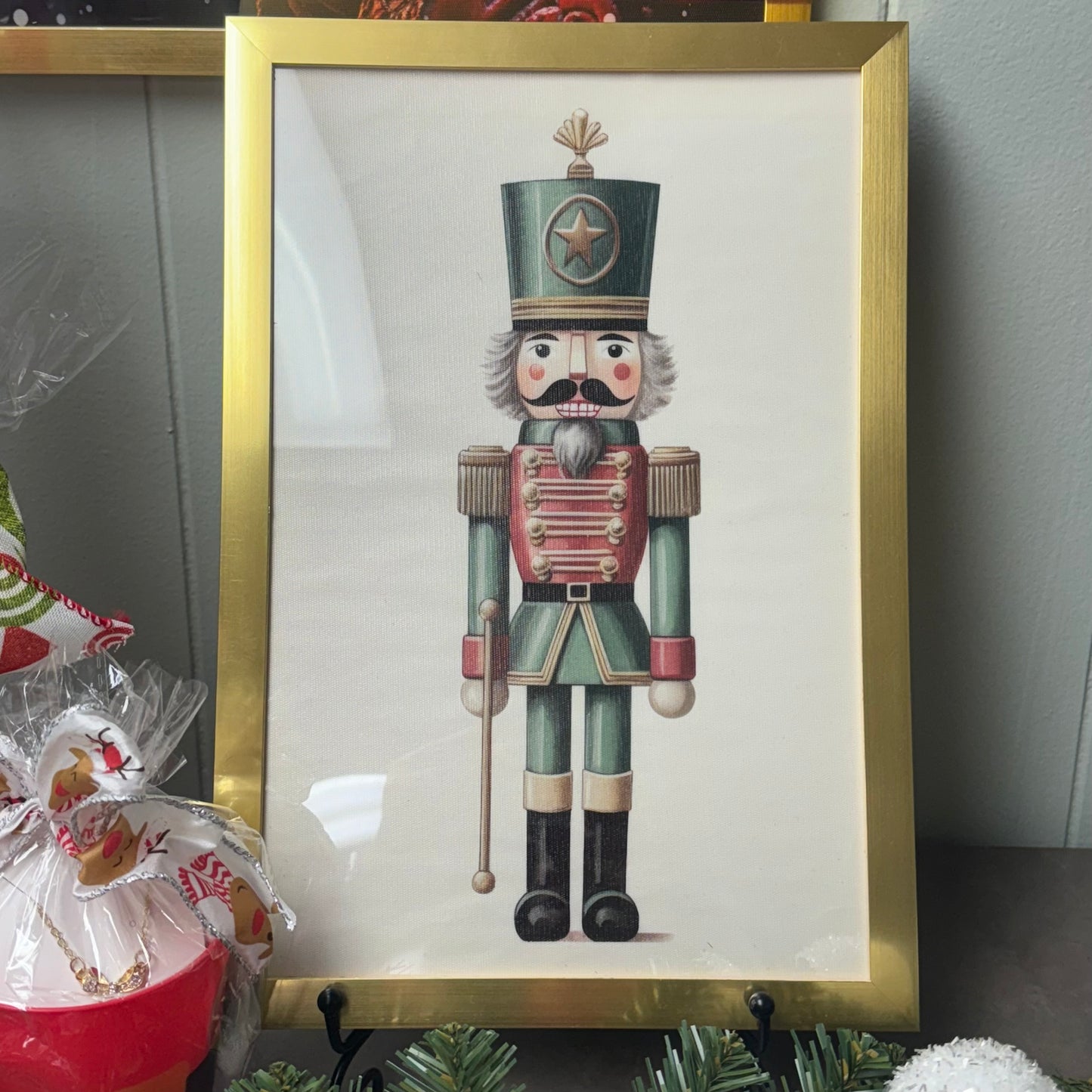 Framed Art • Nutcracker or Christmas Tree