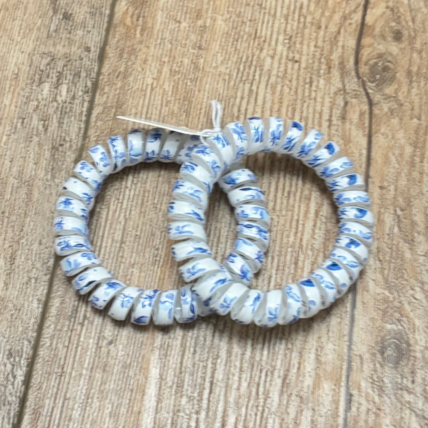 Large Coil Ponytail Holders Set of 2