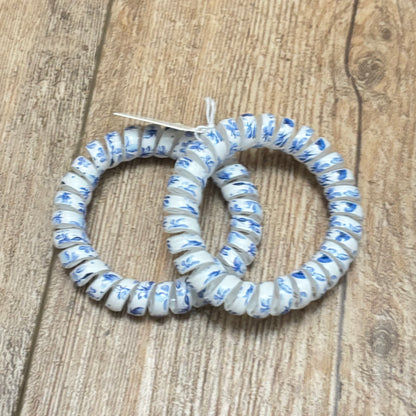 Large Coil Ponytail Holders Set of 2