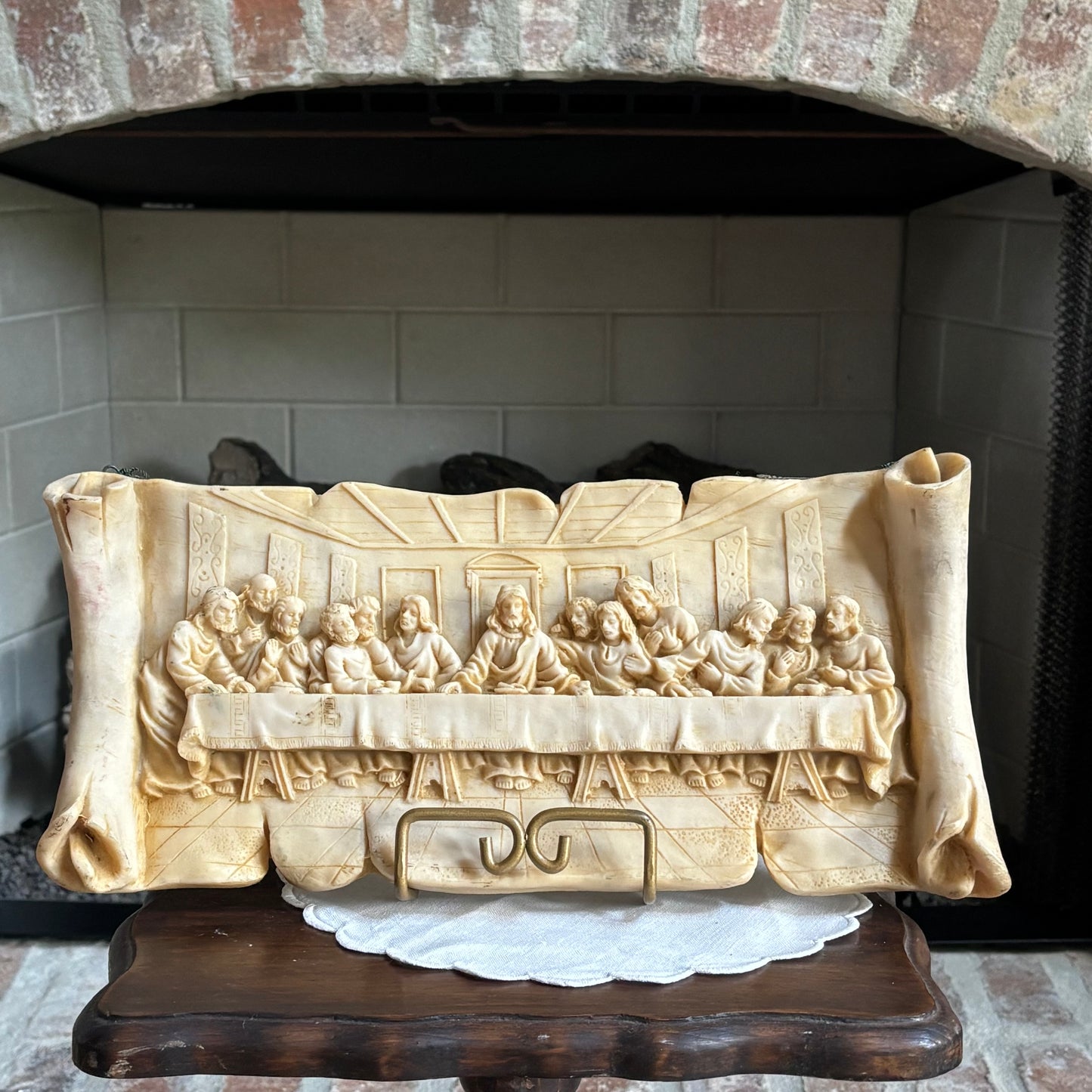 The Last Supper Wall Plaque in Cast Stone