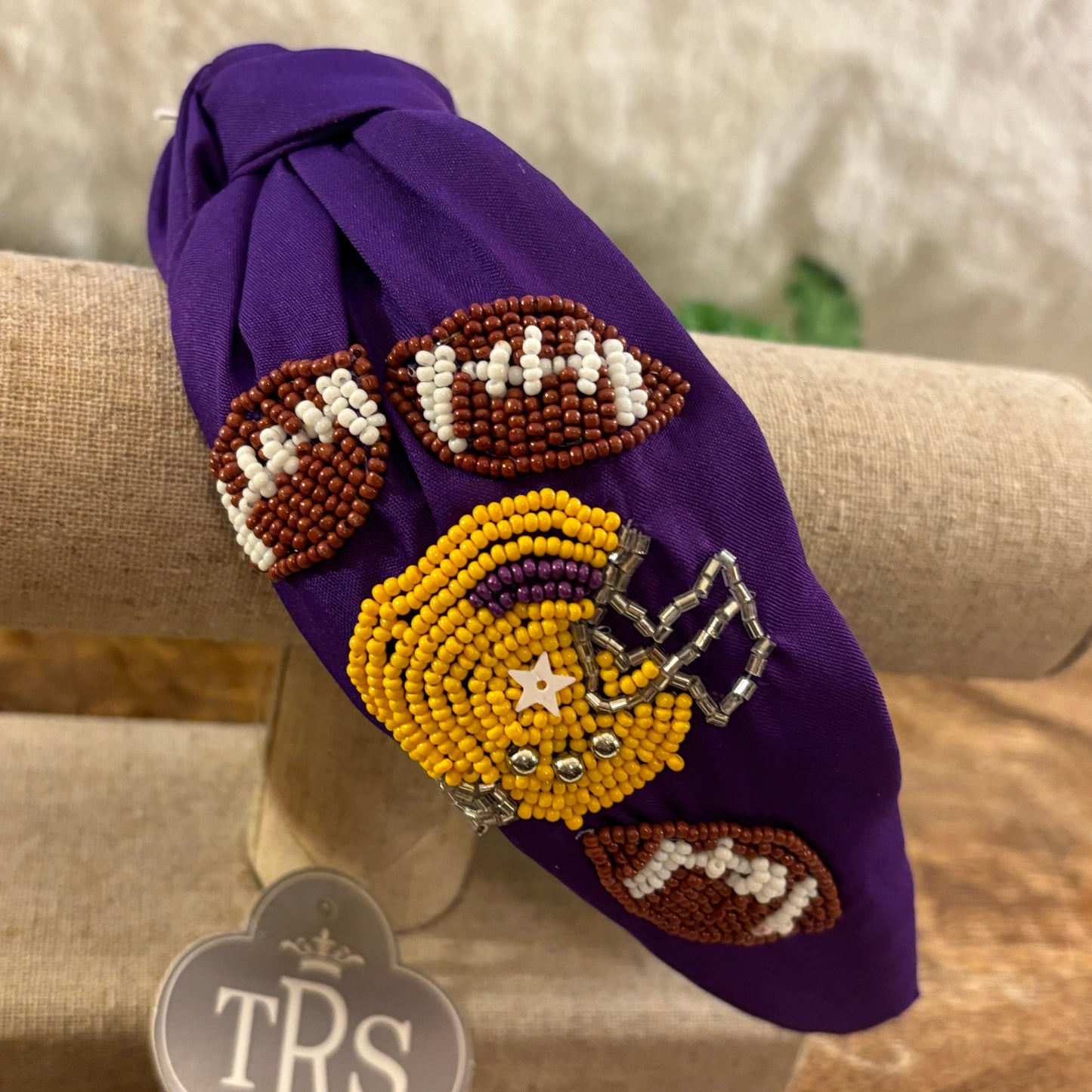 GameDay: Seed Bead Headband for GameDay