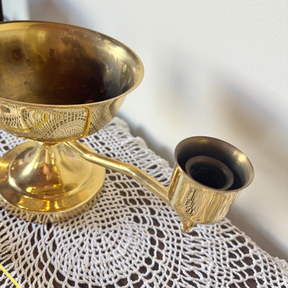 Brass Centerpiece Candelabra /Unity Candle